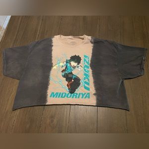 🔴 My Hero Academia Anime Crop Top